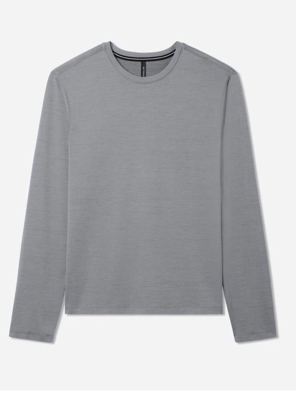 NWT Ten Thousand Interval Long Sleeve Shirt Top Formal Grey Small S Workout